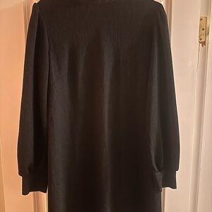 Sanctuary Elegant Black Long-Sleeve Dress